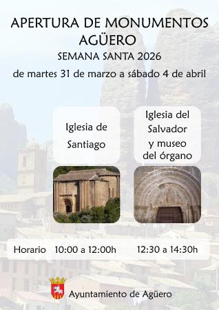 Imagen Apertura de monumentos esta Semana Santa del 2026